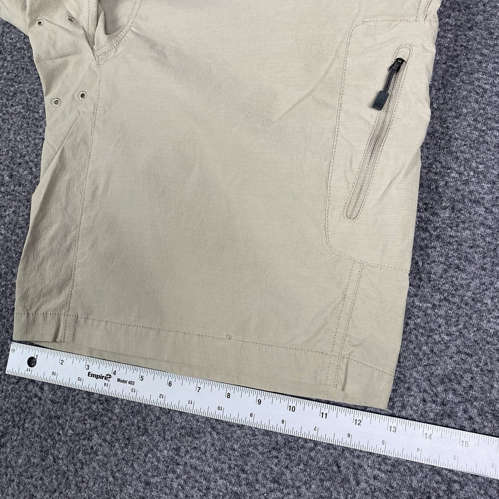 Gramicci Live Free Shorts Mens 38 Beige Nylon Hiking Gorpcore Outdoor Utility - Picture 15 of 16